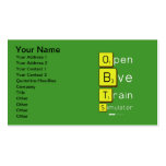 Open
 Bve
 Train
 Simulator  Business Cards