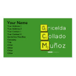 Gricelda
 Collado
 Muñoz  Business Cards