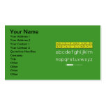 ABCDEFGHIJKLM
 NOPQSTUVWXYZ
 abcdefghijklm
 nopqrstuvwxyz  Business Cards