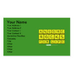 Anuore
 Rocks
 For Life  Business Cards