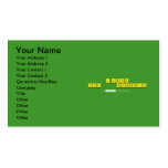 I LOVE YOU           NJABULO  Business Cards