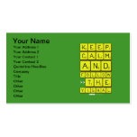 Keep
 Calm
 And
 Follow
 >>The
 Vishal  Business Cards