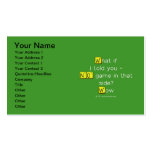 What if
 i told you -
 NO game in that
 side?
 Wow  Business Cards