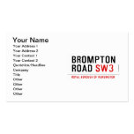 BROMPTON ROAD  Business Cards