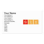Neon  Business Cards