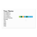 Bienvenidos 
 
   Business Cards