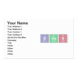 boss  Business Cards