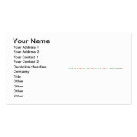 es mejor no tener cosas que tener cosas y no tener con quien compartirlas  Business Cards
