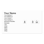 N OLA  Business Cards