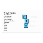 Periodic
 Table
 Writer  Business Cards