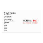 Victoria   Business Cards