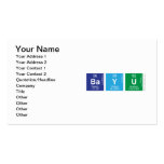 Bayu  Business Cards