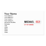 Michael   Business Cards