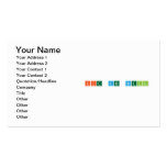 FIT and WELL  Business Cards