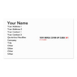 Tory Burqa Cover-up close  Business Cards