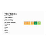 sensual  Business Cards