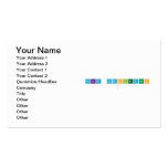 FELIZ CUMPLEANOS
   Business Cards