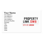  Property Link  Business Cards