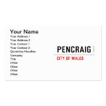 pencraig   Business Cards