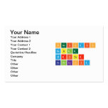 Periodic
 Table
 Writer
 srpolicia  Business Cards