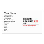 London Road.Net  Business Cards