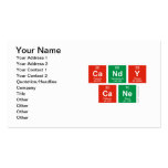 candy
 cane  Business Cards