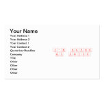 I'm having
 my period  Business Cards