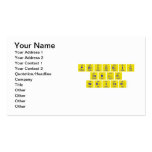 Periodic
 Table
 Writer  Business Cards