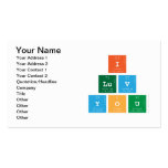 I 
 luv 
 You  Business Cards