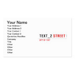 TEXT_2  Business Cards
