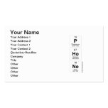 p
 ho
 ne  Business Cards