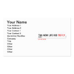 THa new life kid  Business Cards