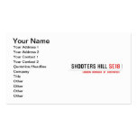 Shooters hill  Business Cards