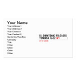 Dj shimtonic reloaded Tembisa 1632  Business Cards