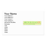 brewer road  Business Cards