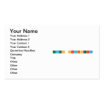 Green Chemistry  Business Cards