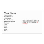 Your Name waleed abdullah Street city of pakistan  Business Cards