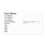 umuttur yaşamak  Business Cards