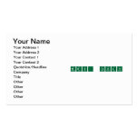 Mrs. Takah  Business Cards