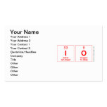 io  Business Cards