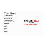 Made In   Business Cards
