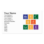 Best
 Of
 Luck  Business Cards