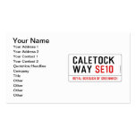 caletock  way  Business Cards