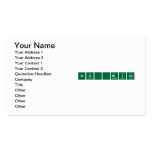 Química   Business Cards