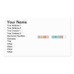fuck lean.  Business Cards