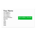 Bramble Dank  Business Cards