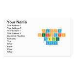 Happy 
 Periodic
 Table 
 Day  Business Cards