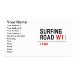 Surfing Road  Business Cards