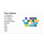 Be Like
 A Proton
 and Stay
 Positive  Business Cards