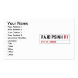 RAJDIPSINH  Business Cards